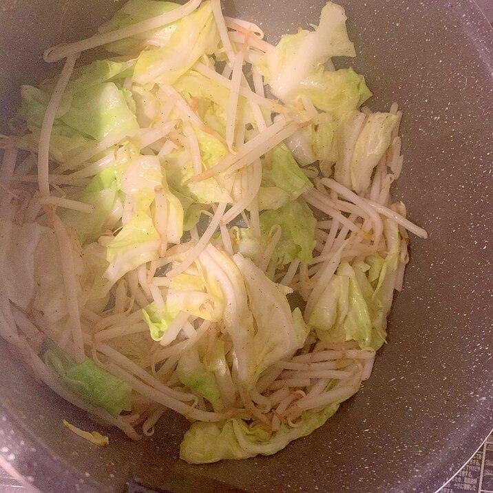 激安！白だしの野菜炒め